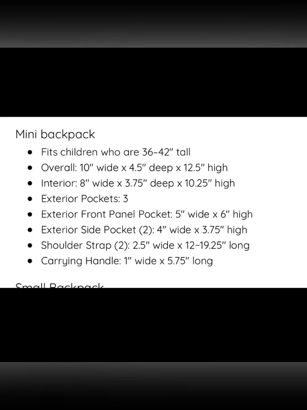 Pottery Barn kids frozen backpack